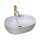 REA-U9889 - Countertop basin LARA 35x48,5 cm ceramic/gray/stone-effect