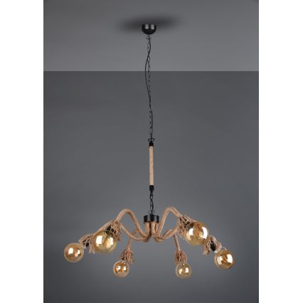 Reality - Chandelier on a chain ALVA 6xE27/10W/230V