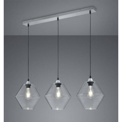 Reality - Chandelier on a string TRENTO 3xE27/40W/230V