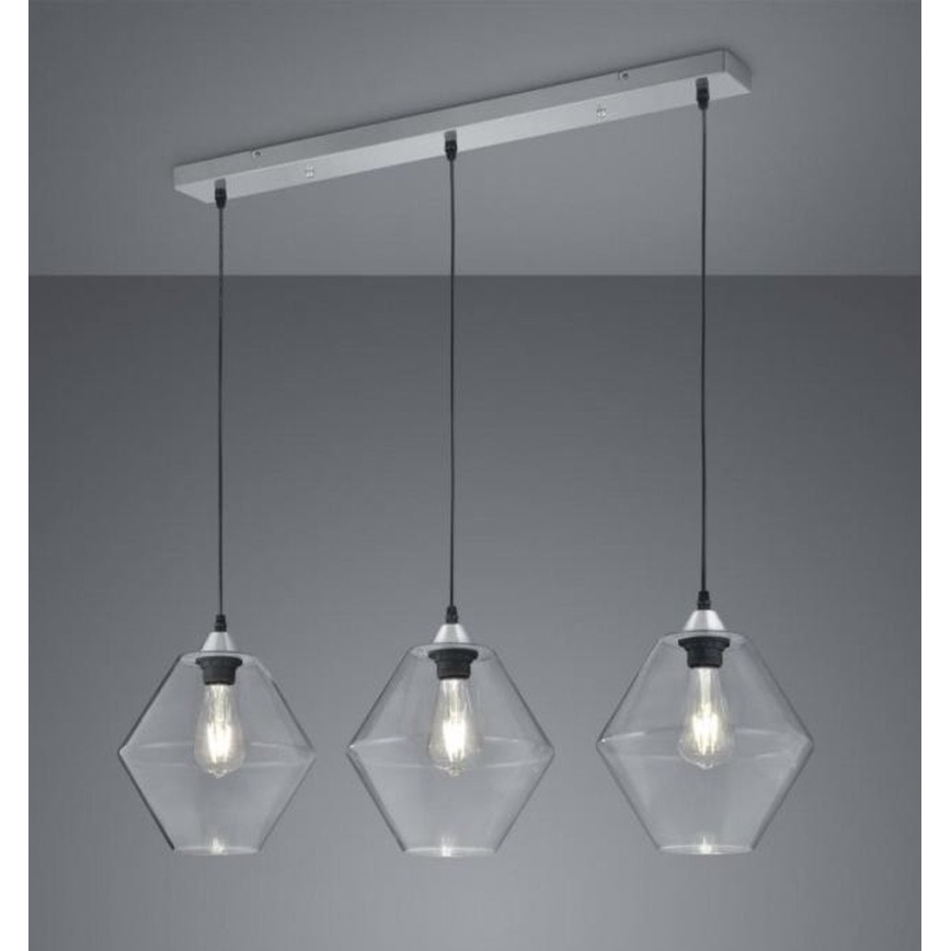 Reality - Chandelier on a string TRENTO 3xE27/40W/230V