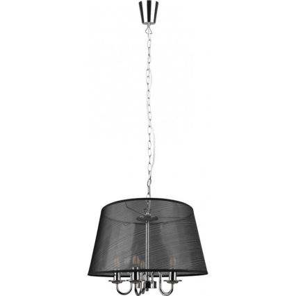 Reality - CIMA LED chain-hung chandelier 5xE14/40W/230V black
