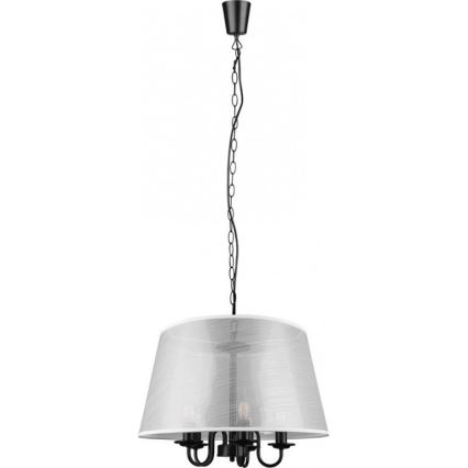 Reality - CIMA LED chain-hung chandelier 5xE14/40W/230V grey