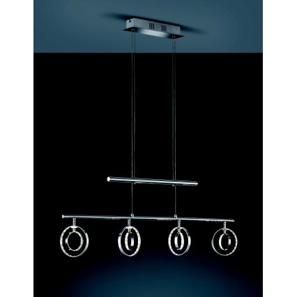 Reality - LED Chandelier on a string PRATER 4xLED/4,5W/230V