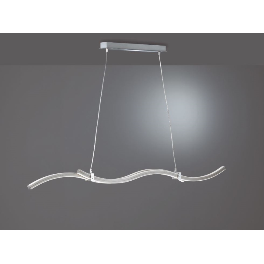Reality - LED Chandelier on a string WAVE LED/16W/230V + LED/9W