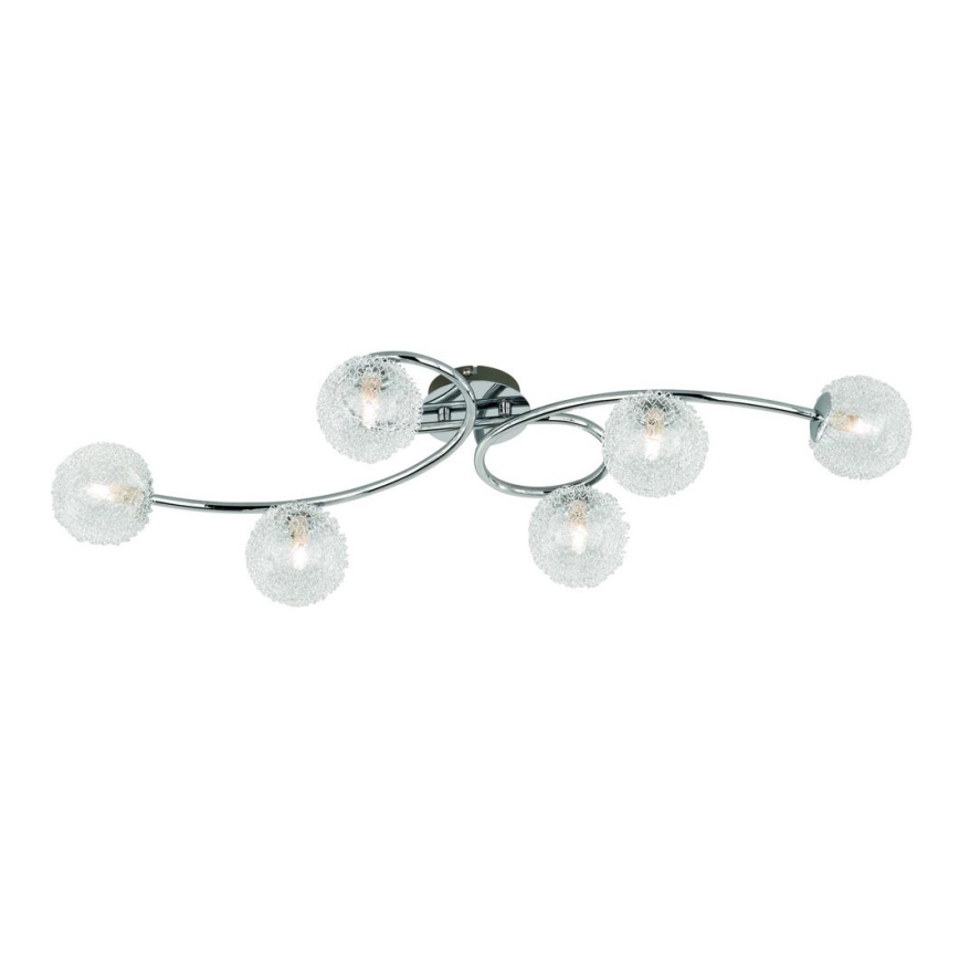 Reality - Surface-mounted chandelier WIRE 6xG9/28W/230V