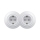 Reblig - Double Retro SCHUKO Wall Socket with Frame, 230V, Snow White