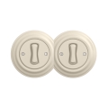 Reblig - Double Retro Single-Pole Switch with Frame No. 1, Beige