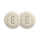 Reblig - Double Retro Single-Pole Switch with Frame No. 1, Beige