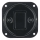 Reblig - Porcelain Retro 4-Way (Cross) Switch, Frameless, No. 7, Black