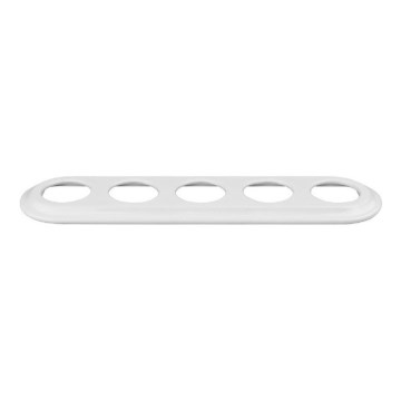 Reblig - Porcelain Retro Five-Photo Frame, White