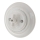 Reblig - Porcelain Retro-Style Rotary Switch with Frame No. 5, White
