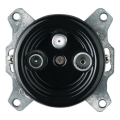 Reblig - Porcelain Retro TV/SAT-W Frameless Socket, Black