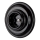 Reblig - Porcelain Retro Wall Socket with Frame SCHUKO 250V/16A, Black