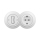Reblig - Retro 1-gang single-pole switch and SCHUKO 230 V outlet with snow-white frame