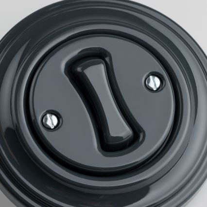 Reblig - Retro 4-way switch with frame No. 7, anthracite