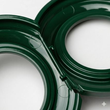 Reblig - Retro Center Frame, Green