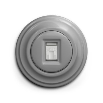 Reblig - Retro Data Outlet with Grey Frame