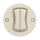 Reblig - Retro double staircase switch frameless No. 6+6 beige