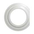 Reblig - Retro end frame, white ceramic