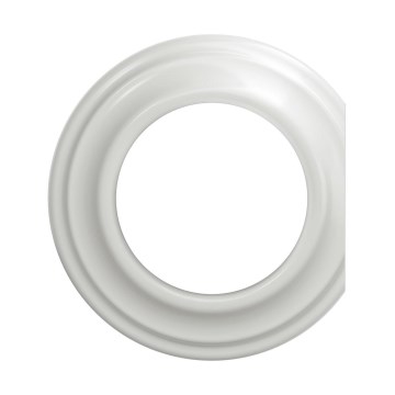 Reblig - Retro end frame, white ceramic