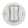 Reblig - Retro frameless 5-gang switch, white ceramic