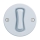 Reblig - Retro Frameless Button, Blue