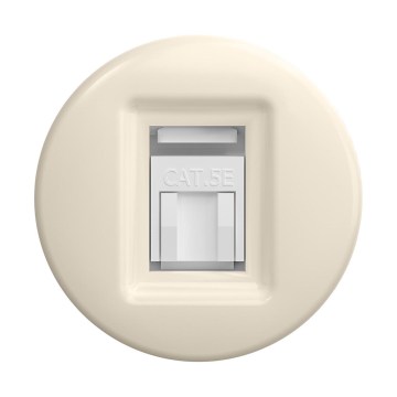Reblig - Retro Frameless Data Outlet, Beige