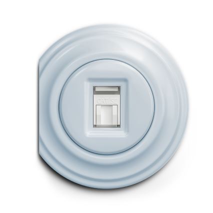 Reblig - Retro Frameless Data Outlet, Blue