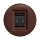 Reblig - Retro frameless data outlet, brown