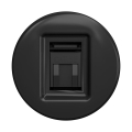 Reblig - Retro Frameless Data Socket, Black