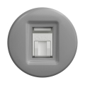 Reblig - Retro Frameless Data Socket, Grey