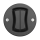 Reblig - Retro frameless light switch No. 5, Anthracite