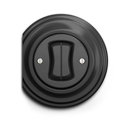 Reblig - Retro frameless light switch No. 5, Anthracite