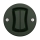 Reblig - Retro frameless multi-gang switch No. 5, Green
