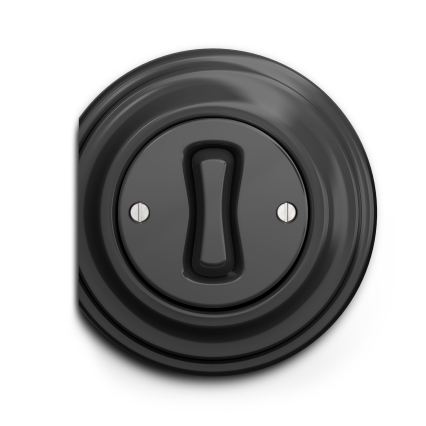 Reblig - Retro frameless push button anthracite