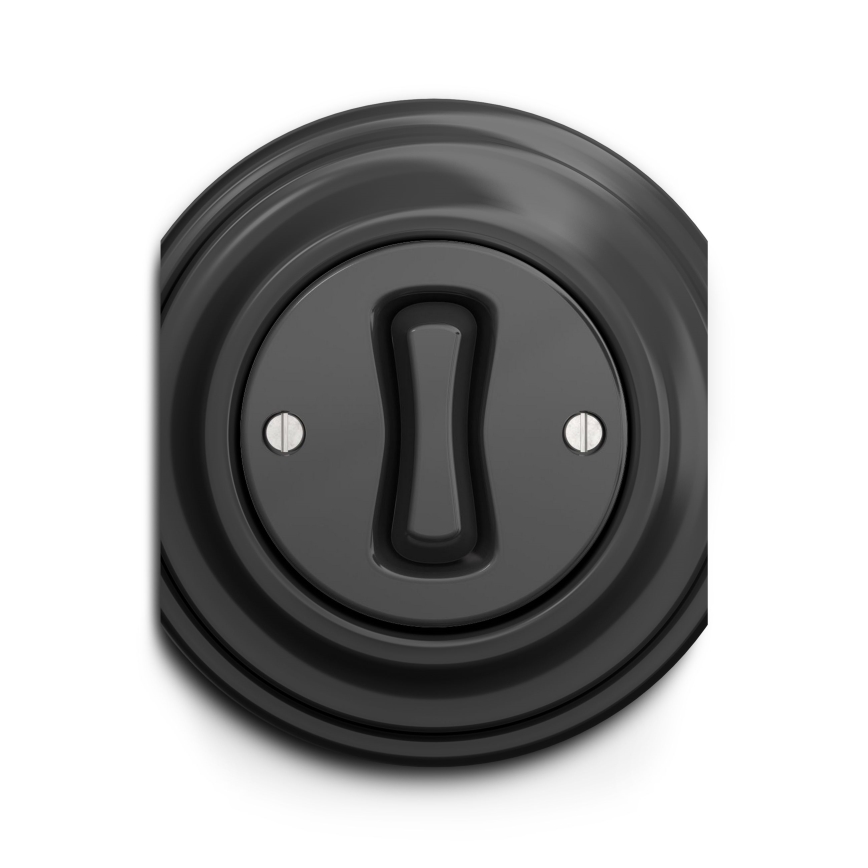 Reblig - Retro frameless push button anthracite