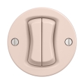 Reblig - Retro frameless series switch No. 5, dusty rose