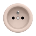 Reblig - Retro Frameless Wall Socket 230V, Antique Pink