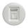 Reblig - Retro Frameless White Ceramic Data Outlet
