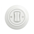 Reblig - Retro multi-gang light switch with Frame No. 5, Snow White