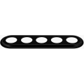 Reblig - Retro Porcelain 5-Photo Frame, Black