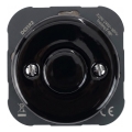 Reblig - Retro Porcelain Frameless Dimmer 250V/10A, Black