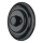 Reblig - Retro Porcelain Rotary Dimmer with Frame, 250V/10A, Black