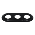Reblig - Retro Porcelain Triple Frame, Black