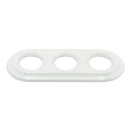 Reblig - Retro Porcelain Triple Frame White