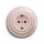 Reblig - Retro SCHUKO wall socket with frame 230V/16A, antique pink