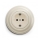 Reblig - Retro SCHUKO Wall Socket with Frame 230V/16A, Beige