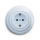 Reblig - Retro SCHUKO Wall Socket with Frame 230V/16A, Blue