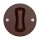 Reblig - Retro Single-Pole Frameless Switch No. 1, Brown