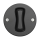 Reblig - Retro Single-Pole Switch, Frameless No. 1, Anthracite